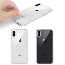 Load image into Gallery viewer, For iPhone X Case, WEFOR Slim Clear Soft TPU Cover Support Wireless Charging for Apple 5.8