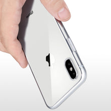 Load image into Gallery viewer, For iPhone X Case, WEFOR Slim Clear Soft TPU Cover Support Wireless Charging for Apple 5.8