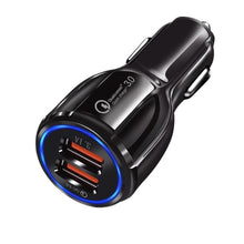 Load image into Gallery viewer, 3.1A Quick Charge Dual USB Car Charger 2-port Universal Intelligent Charging Auto Charger For Mobile Phones and Digital Products