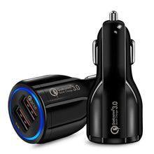 Load image into Gallery viewer, 3.1A Quick Charge Dual USB Car Charger 2-port Universal Intelligent Charging Auto Charger For Mobile Phones and Digital Products