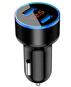 Weststone - 12V Dual 3.1A USB Car Charger 2 Port Adapter LED Cigarette Socket Fast Charging