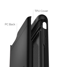 Load image into Gallery viewer, Slim Armor CS Designed for Apple iPhone 8 Case (2017) / Designed for iPhone 7 Case (2016) - Black