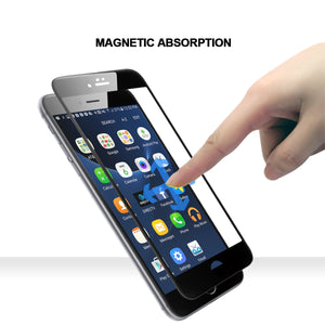 iPhone 8 / 7 Plus Screen Protector, BONGEEK 2.5D Edge-to-Edge Full Coverage Tempered Glass Film for iPhone 7 / 8 Plus (5.5 Inch Only) 9H - Black