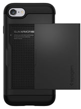 Load image into Gallery viewer, Slim Armor CS Designed for Apple iPhone 8 Case (2017) / Designed for iPhone 7 Case (2016) - Black