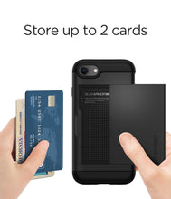 Load image into Gallery viewer, Slim Armor CS Designed for Apple iPhone 8 Case (2017) / Designed for iPhone 7 Case (2016) - Black