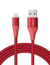 Load image into Gallery viewer, Powerline+ II Lightning Cable (6ft), MFi Certified for Flawless Compatibility with iPhone X/8/8 Plus/7/7 Plus/6/6 Plus/5/5S and More(Red)