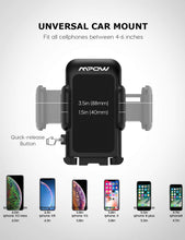 Load image into Gallery viewer, 033 Cell Phone Holder for Car, Windshield Long Arm Car Phone Mount with One Button Design and Anti-Skid Base Car Holder Compatible iPhone Xs MAX/XS/XR/X/8/7/7P/6s, Galaxy S6/S7/S8,Google