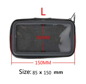BH002-Full Waterproof Cover Bicycle Motorcycle Permanent drill Based Mount Support for Moto Stand bag for iPhone 7/7Plus/6/6 Plus/6S/6S plus/5/5S/5C/SE Iphone X 8 Plus SE S9 GPS  Samsung Galaxy S4/S5/S6/S7/S6 Edge/S7 LG g6/g5/g4/g3