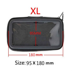 BH002-Full Waterproof Cover Bicycle Motorcycle Permanent drill Based Mount Support for Moto Stand bag for iPhone 7/7Plus/6/6 Plus/6S/6S plus/5/5S/5C/SE Iphone X 8 Plus SE S9 GPS  Samsung Galaxy S4/S5/S6/S7/S6 Edge/S7 LG g6/g5/g4/g3