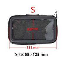 Load image into Gallery viewer, BH002-Full Waterproof Cover Bicycle Motorcycle Permanent drill Based Mount Support for Moto Stand bag for iPhone 7/7Plus/6/6 Plus/6S/6S plus/5/5S/5C/SE Iphone X 8 Plus SE S9 GPS  Samsung Galaxy S4/S5/S6/S7/S6 Edge/S7 LG g6/g5/g4/g3