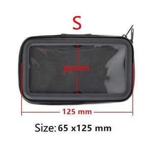 BH002-Full Waterproof Cover Bicycle Motorcycle Permanent drill Based Mount Support for Moto Stand bag for iPhone 7/7Plus/6/6 Plus/6S/6S plus/5/5S/5C/SE Iphone X 8 Plus SE S9 GPS  Samsung Galaxy S4/S5/S6/S7/S6 Edge/S7 LG g6/g5/g4/g3