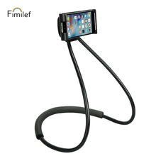 Load image into Gallery viewer, NH001-Fimilef Lazy Neck Phone Holder Stand for iPhone Universal Cell Phone Desk Mount Bracket for Samsung Xiaomi Flexible Phone Holder