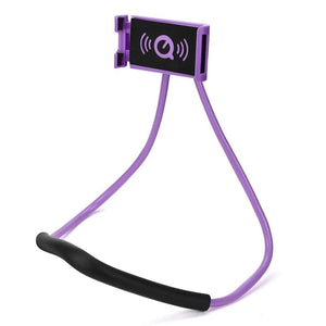 NH001-Fimilef Lazy Neck Phone Holder Stand for iPhone Universal Cell Phone Desk Mount Bracket for Samsung Xiaomi Flexible Phone Holder