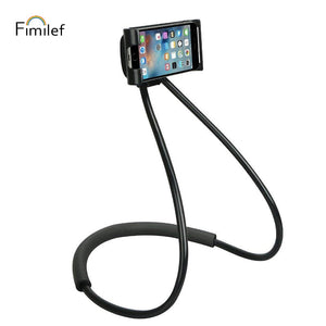 NH001-Fimilef Lazy Neck Phone Holder Stand for iPhone Universal Cell Phone Desk Mount Bracket for Samsung Xiaomi Flexible Phone Holder