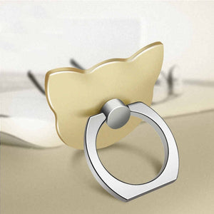 FH002-General Phone Finger Ring Holder Stand: Universal 360 Degree Rotatable Stand for Samsung iPhone X 7 6 55 5S plus Smartphone Tablet