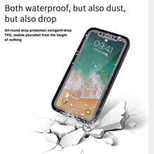 Load image into Gallery viewer, WH003 - Full body sealed Waterproof Phone Case for iPhone X 8 7 Plus 6 6S Plus 5 5S XR XS Max