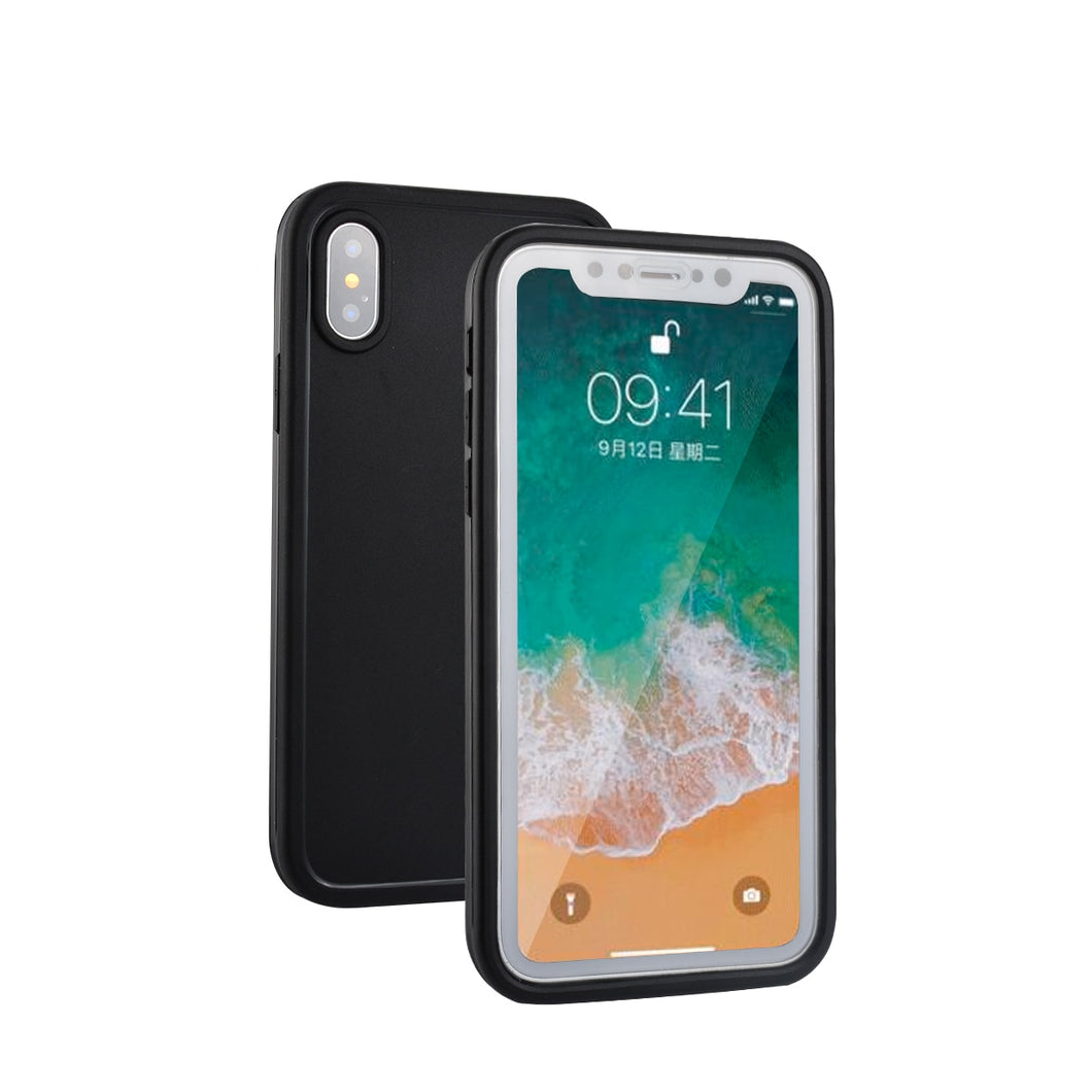 WH003 - Full body sealed Waterproof Phone Case for iPhone X 8 7 Plus 6 6S Plus 5 5S XR XS Max