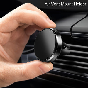 CH001-Magnetic Air Vent Car Phone Mount for Cell Phones and Mini Tablets with Fast Swift-Snap Technology