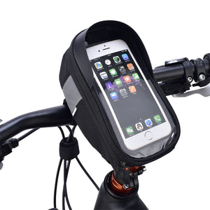 BH001-Bicycling Phone Mount bag - Touchscreen Waterproof Handlebar Bag for 6.5in Phone