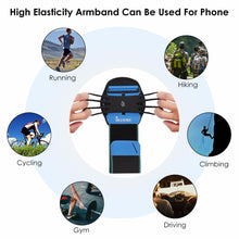Load image into Gallery viewer, AH001-Sports Armband Case for iPhone X 8 7 Universal Rotatable Wrist Running Sport Arm Band With Key Holder for 4-6 inch Phone