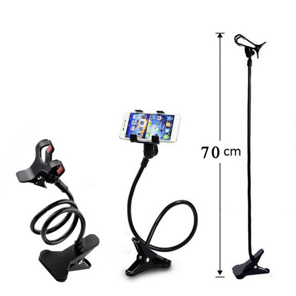 LONG ARM MOUNT LAZY Universal Holder Stand For Mobile Cell Phone