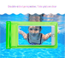 Load image into Gallery viewer, WH001-Waterproof Underwater PVC Package Pouch Diving Bags For iPhone Outdoor Mobile Phone Pocket Case For Samsung Xiaomi HTC Huawei